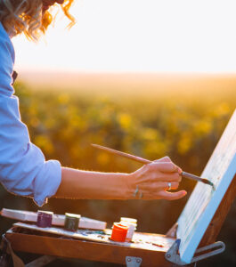 Votre stage d'aquarelle du 19 au 26 août au village vacances la vallée de l'yonne