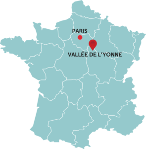 La Vallée de l'Yonne en Bourgogne, située à 1h30 de Paris