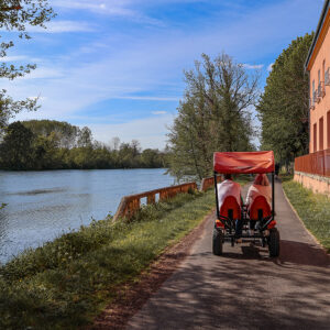 activite-rosalie Balade en rosalie le long de la rivière Yonne au départ de la Vallée de l’Yonne